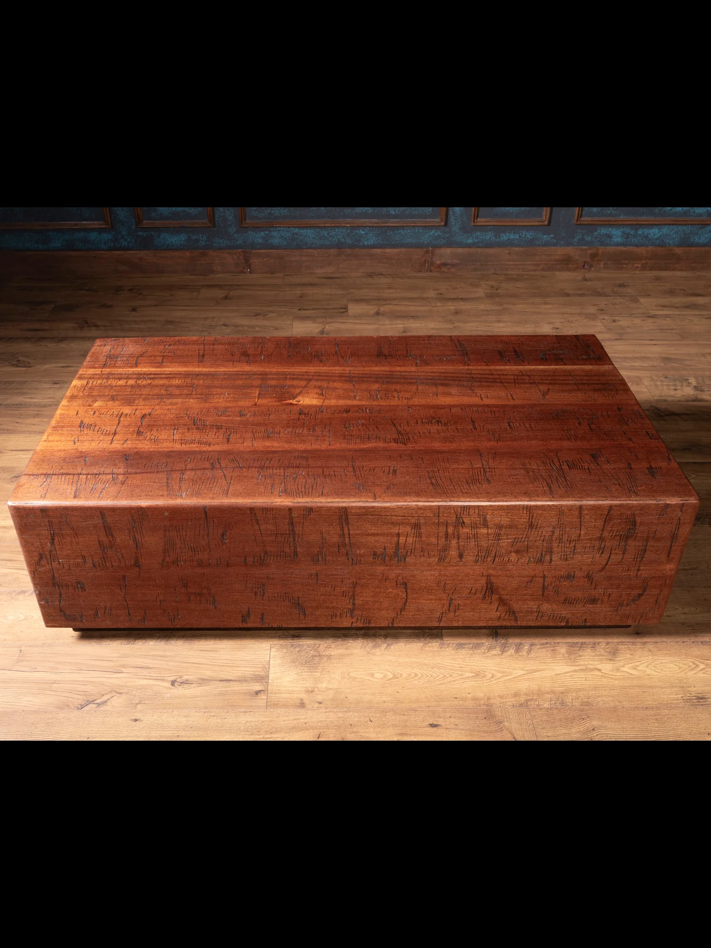 African Mahogany Coffee Table - Image 4