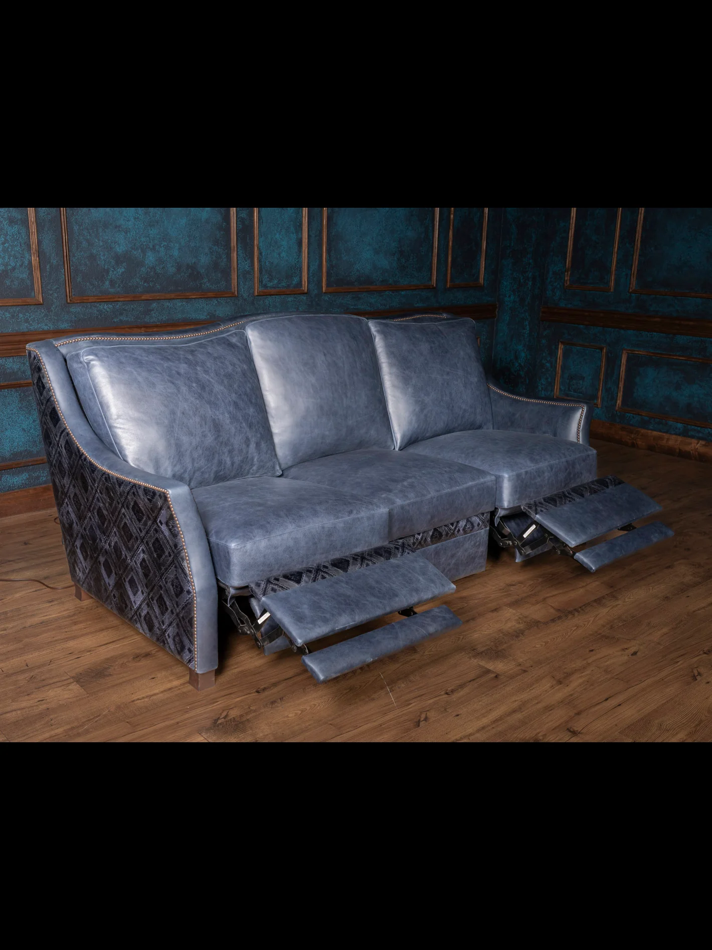 Belmont Leather Power Reclining Sofa - Image 5