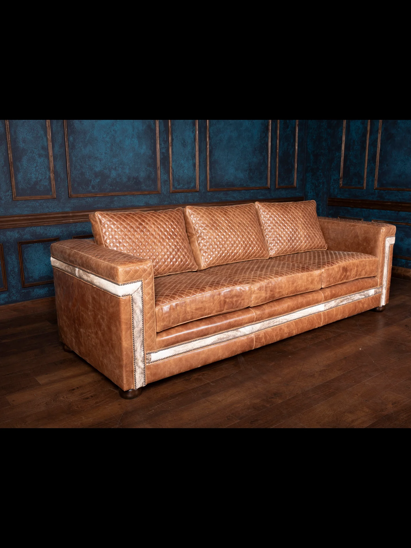 Desert Luxe Leather Architect Sofa - Image 3