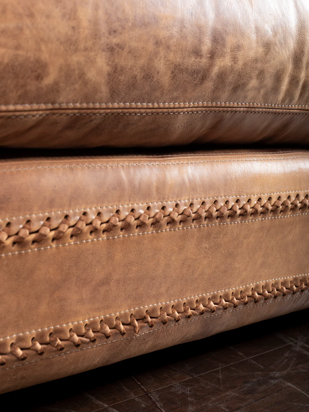Downtown Cowboy Leather Sofa - Image 4