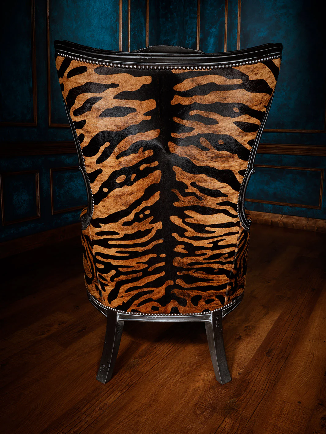 Exotic Ambush Wingback Accent Chair - Image 4