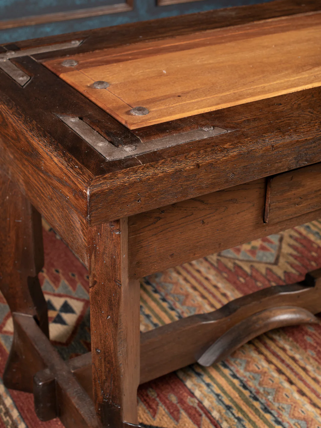 Frontier Forge 2-Drawer Western Console Table - Image 3