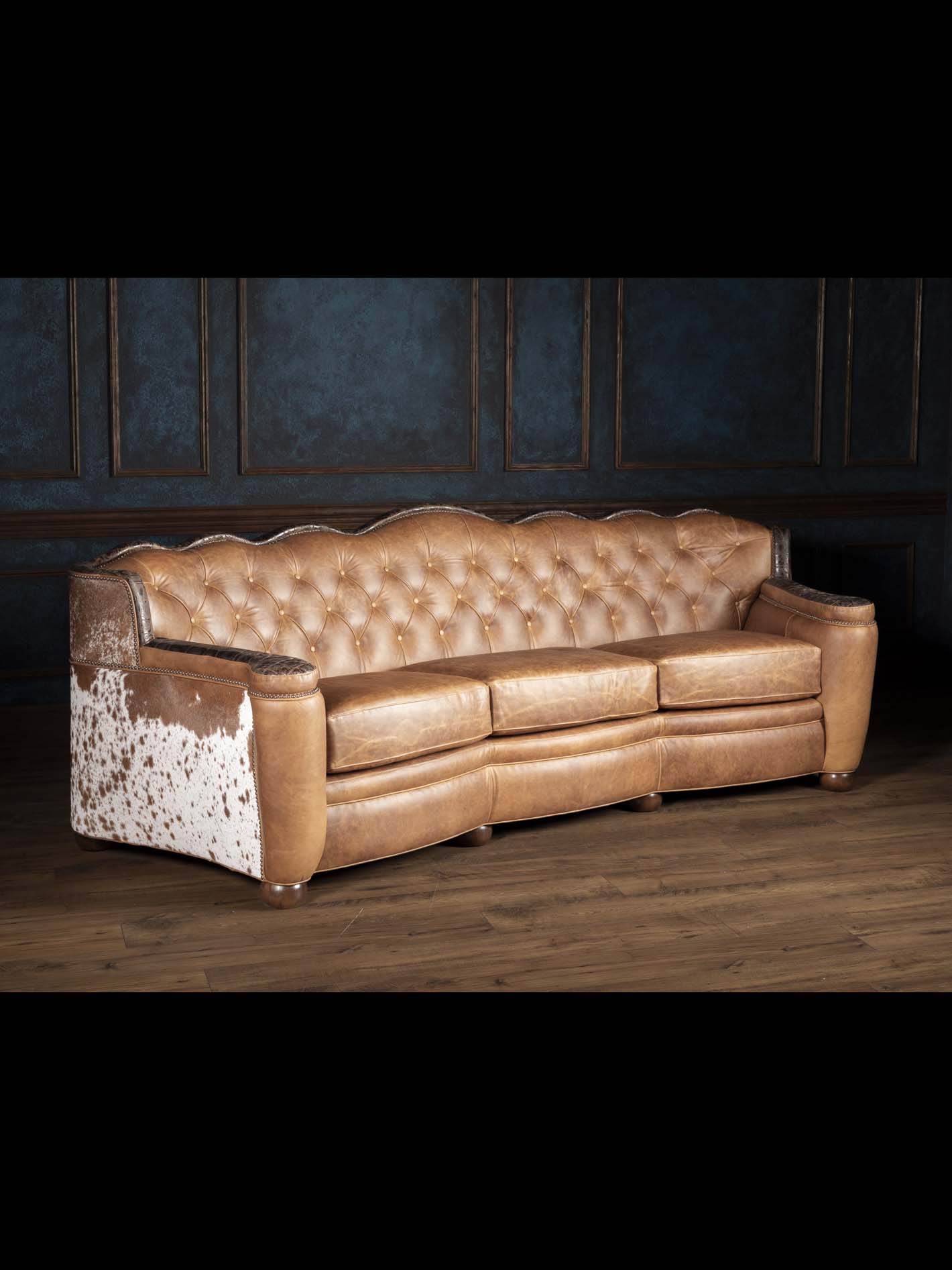 Golden Range Leather Utah Sofa - Image 5