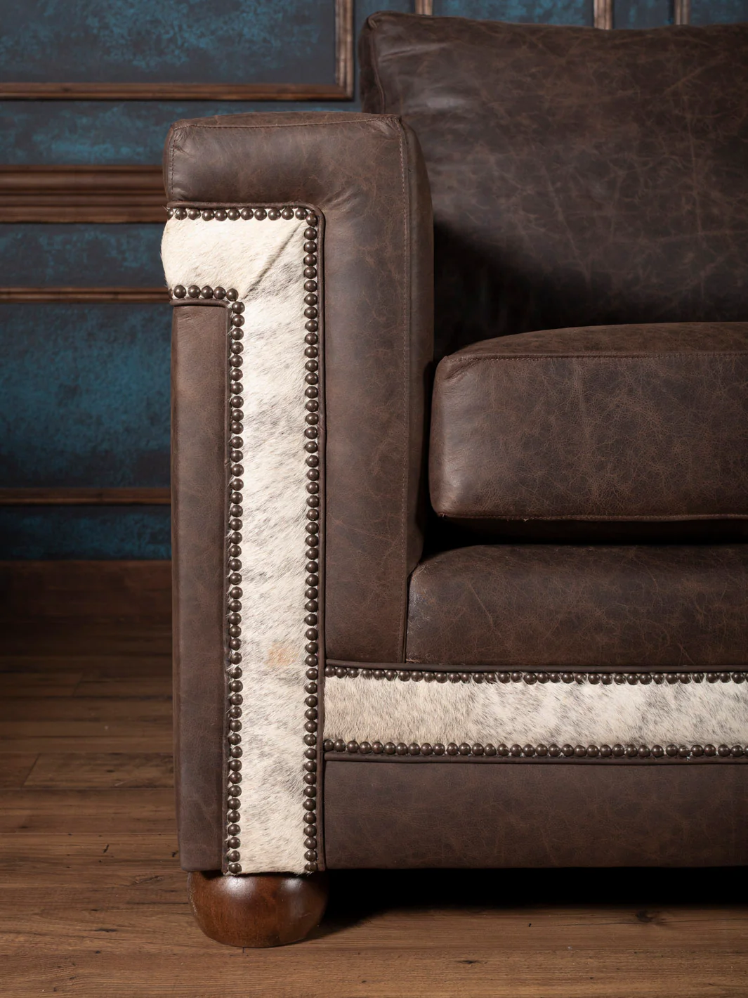 Granite Architect Leather Sofa - Image 2