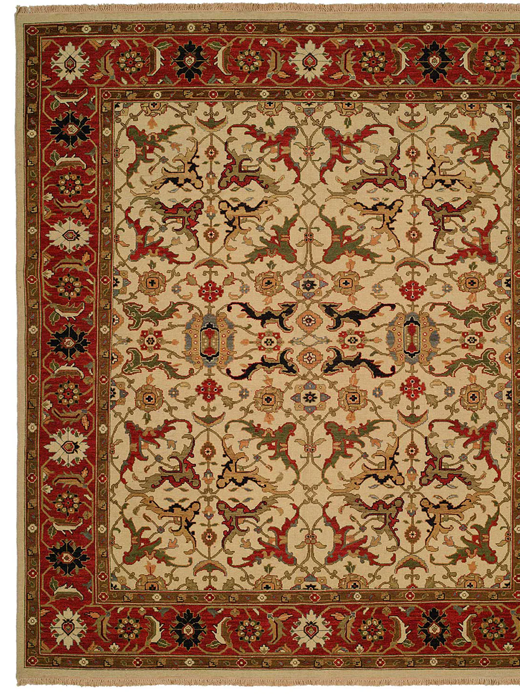 Ivory and Red Rug - Image 2