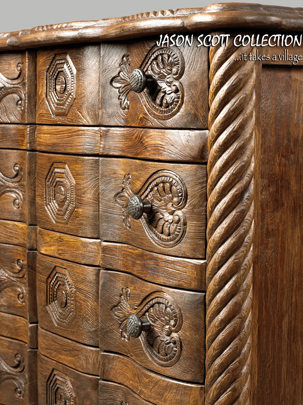 Jason Scott Southern Twist Dresser / 9 Drawers - Image 2