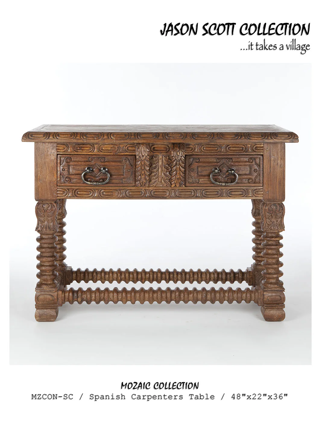 Jason Scott Spanish Carpenters Table