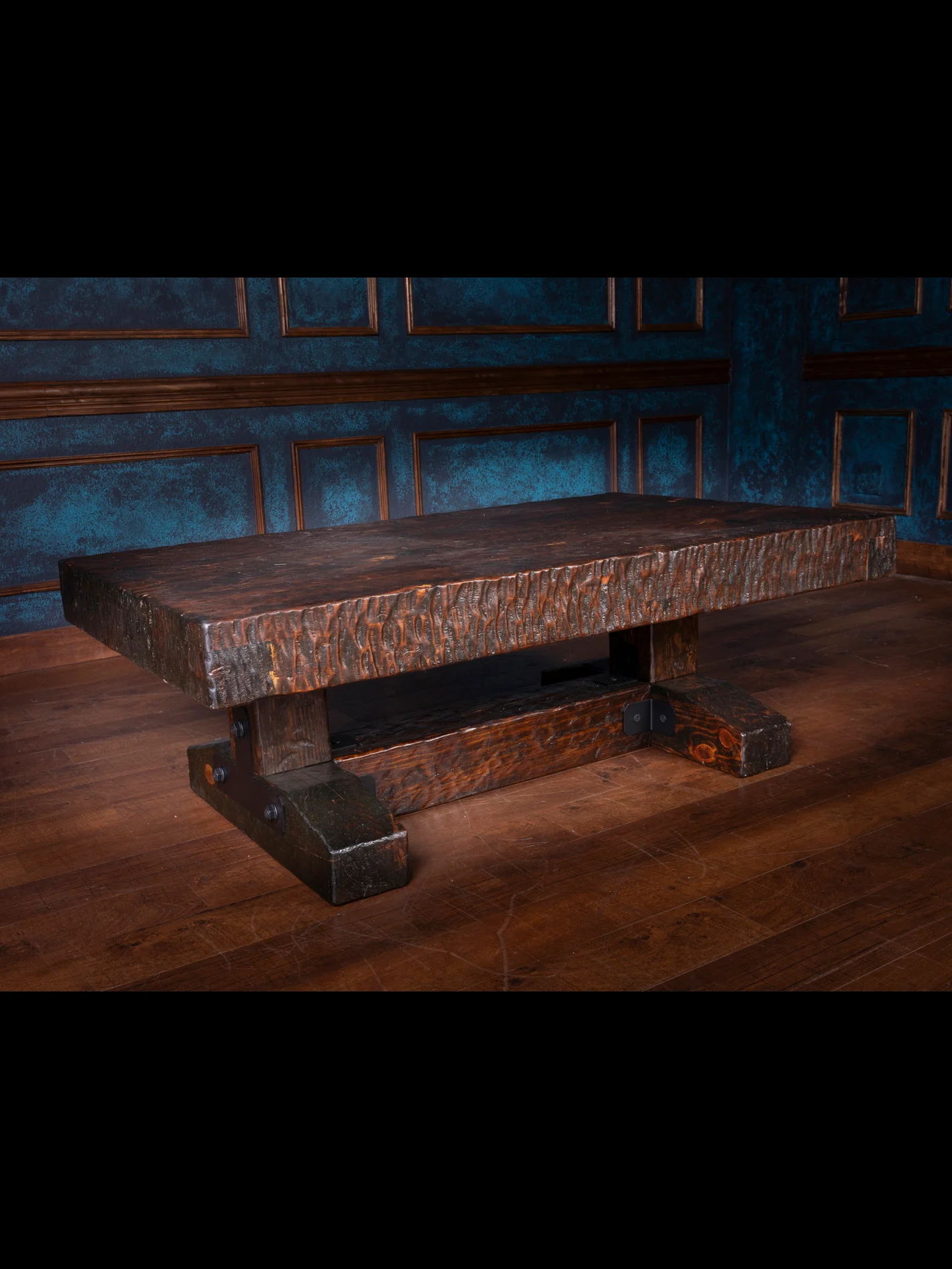 Knotty Alder Rustic Coffee Table