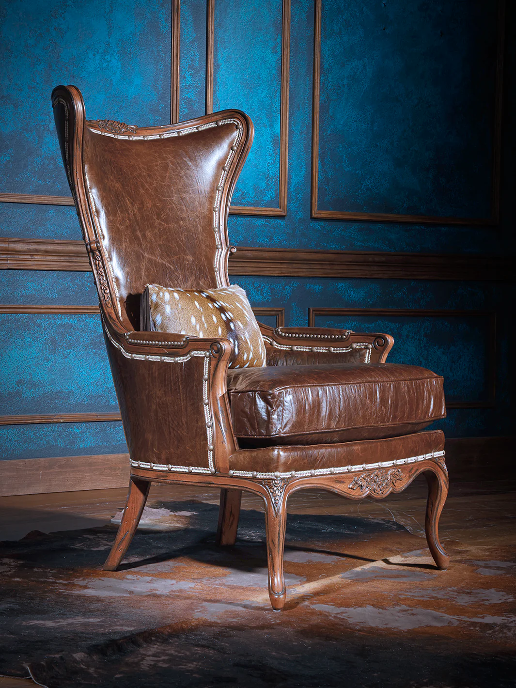 Lakota Leather Accent Chair
