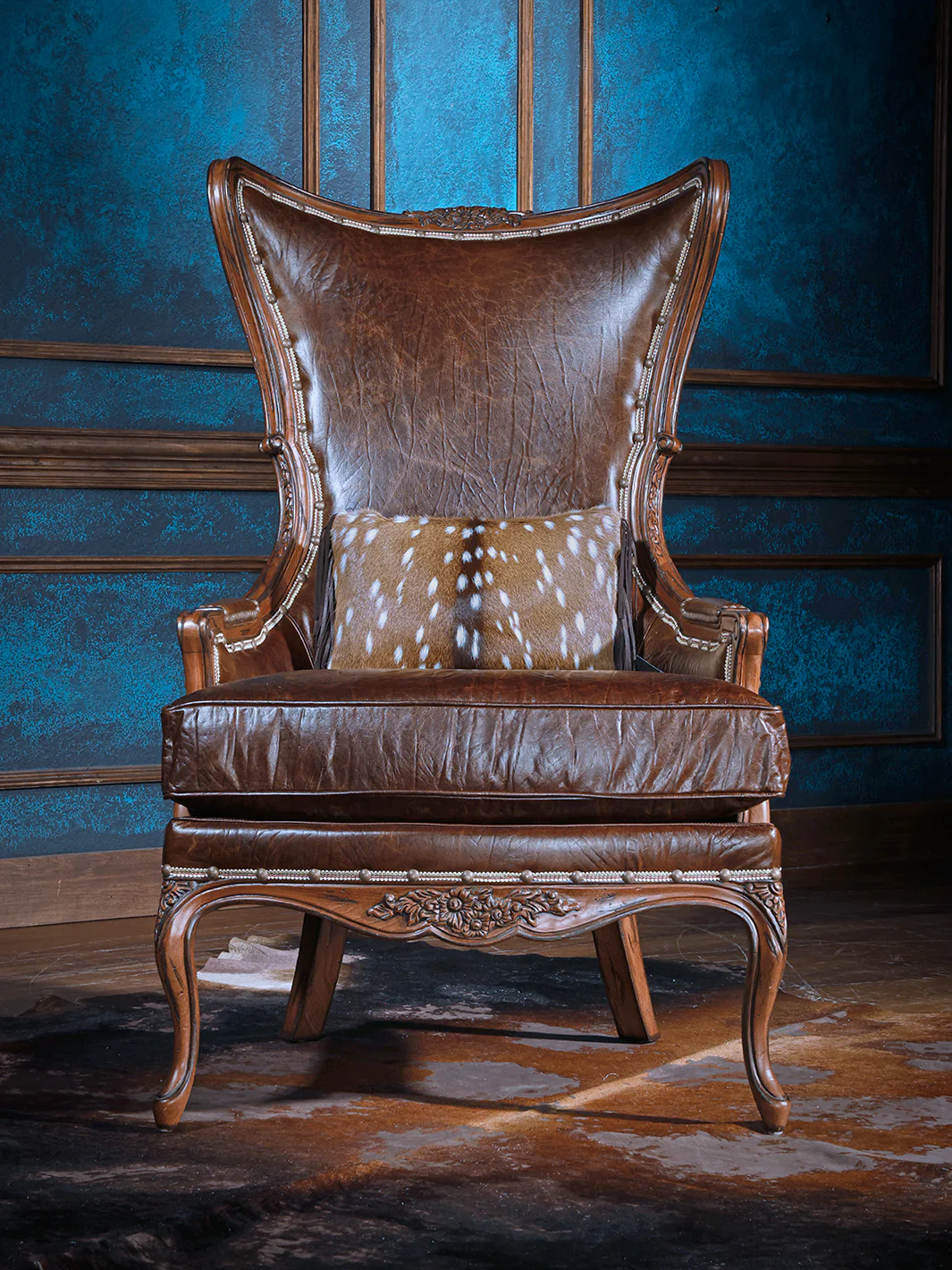 Lakota Leather Accent Chair - Image 3