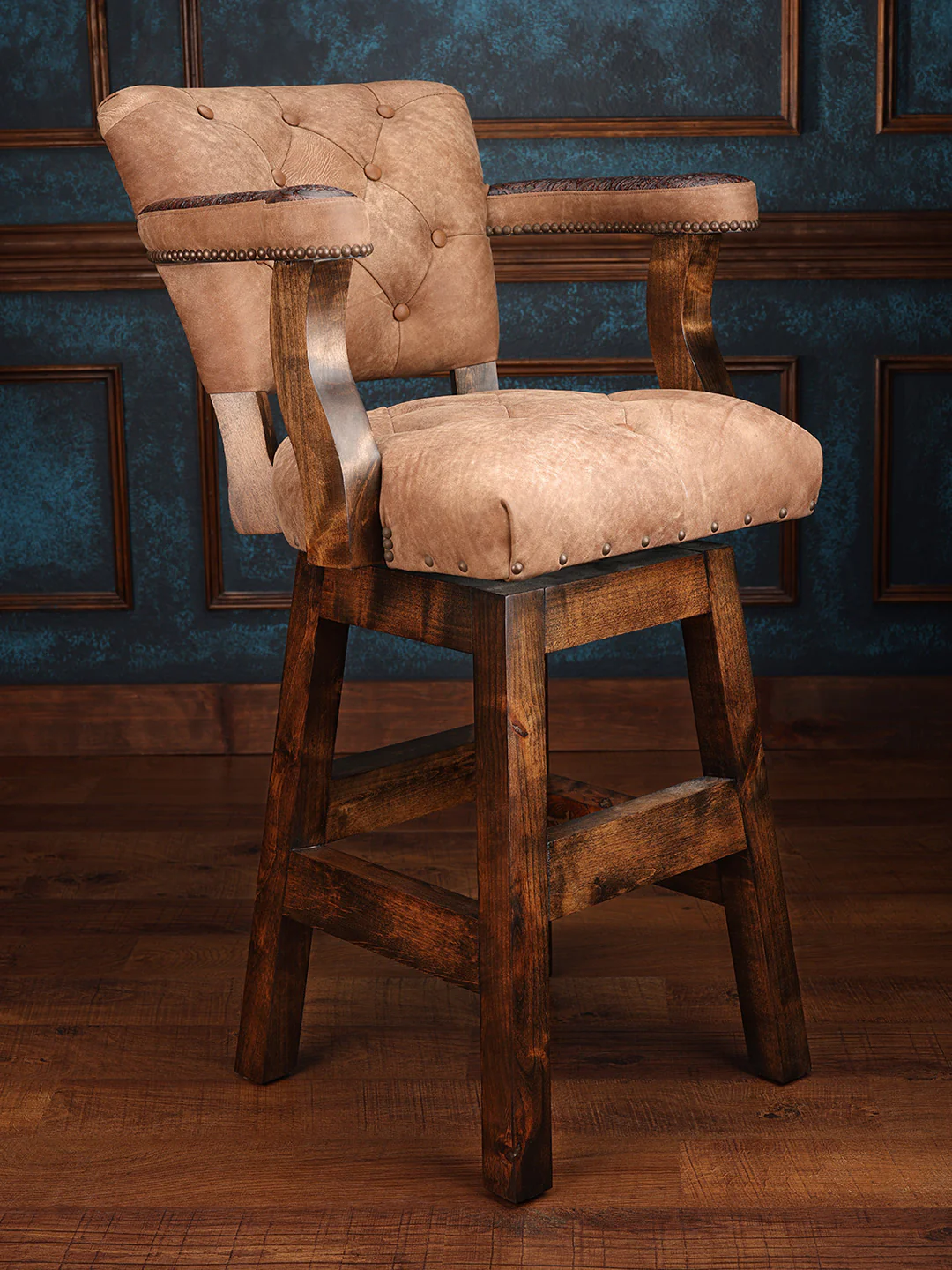 Laramie Western Chisum Bar Stool
