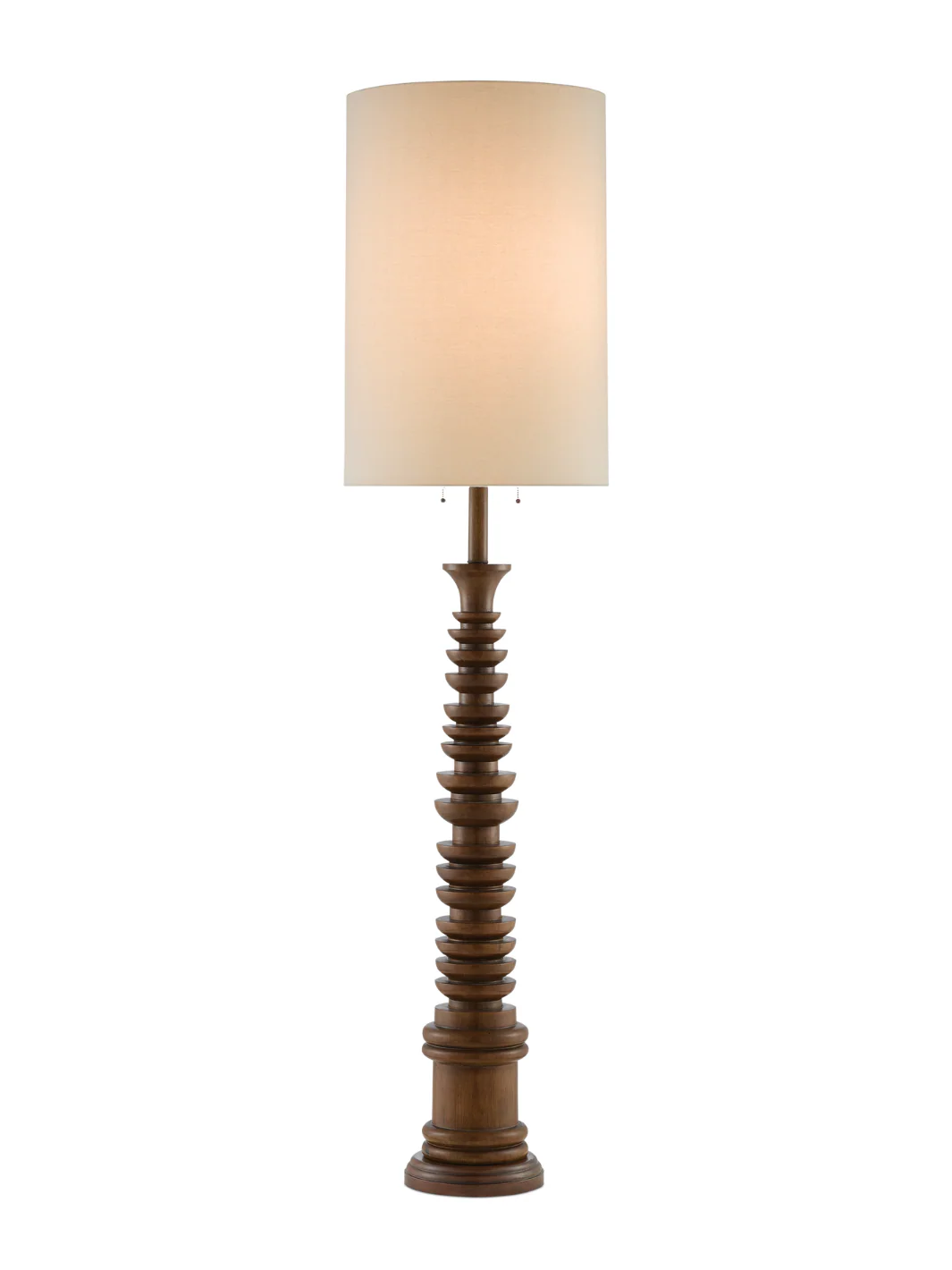 Malayan Natural Floor Lamp