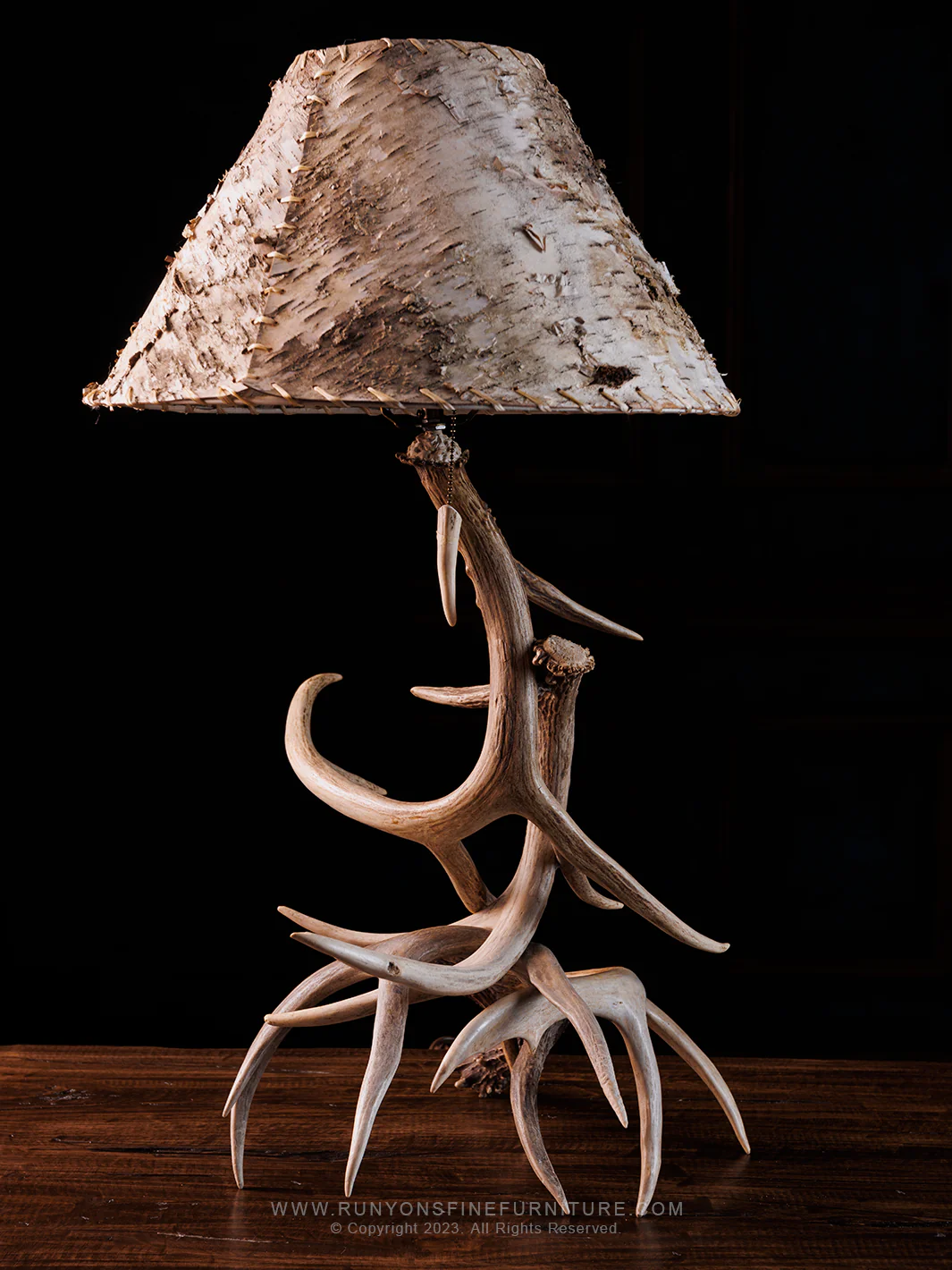 Mountain Lodge Antler Table Lamp - Image 7