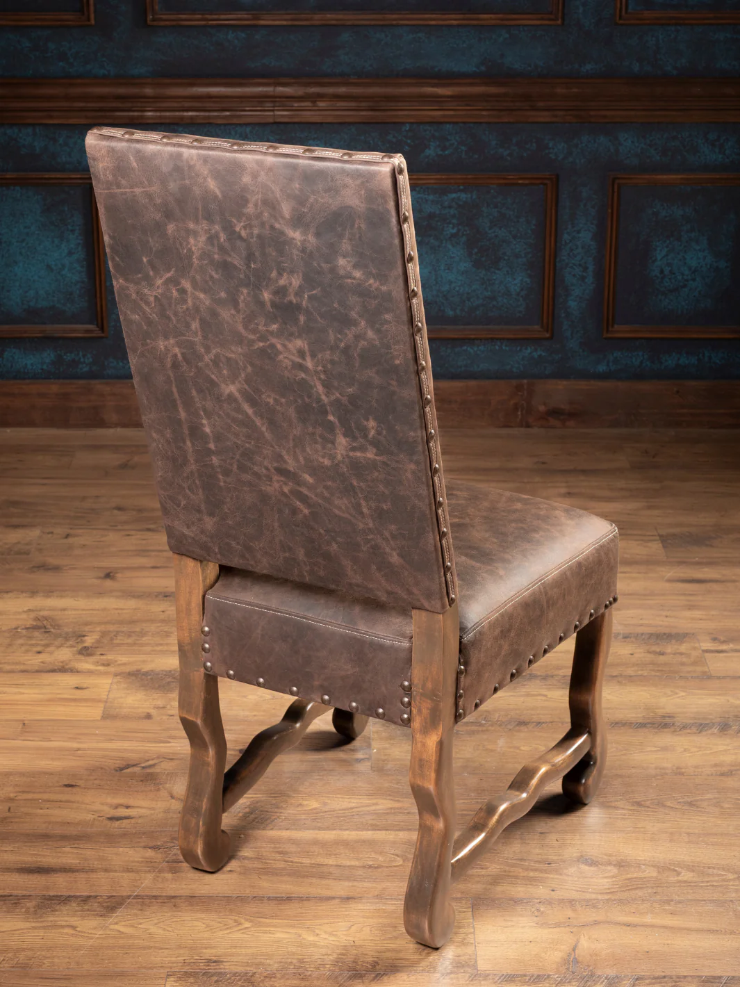 Mustang Leather Dining Chair - Image 2