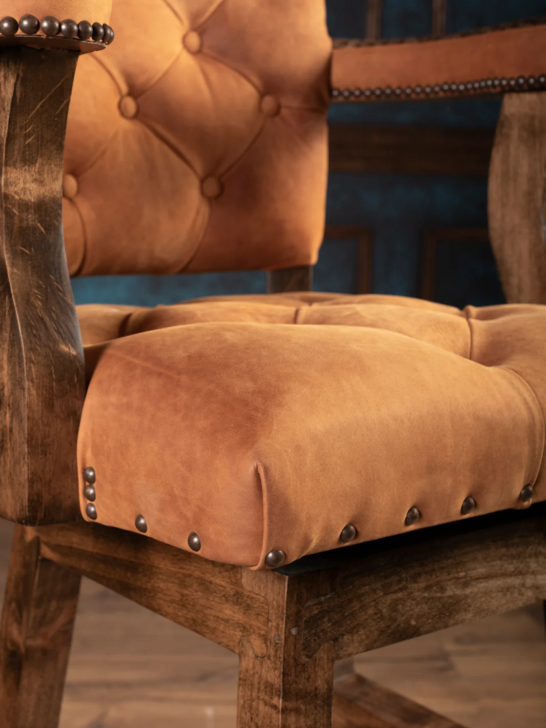 Ostrich Leather Bar Stool - Image 7