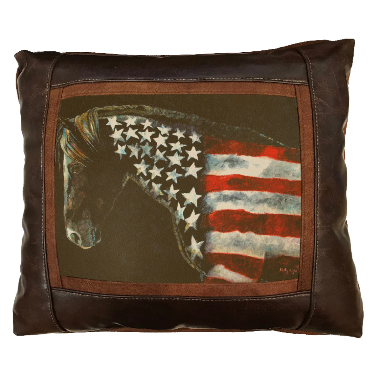 Patriot Horse Sweetwater Pillow