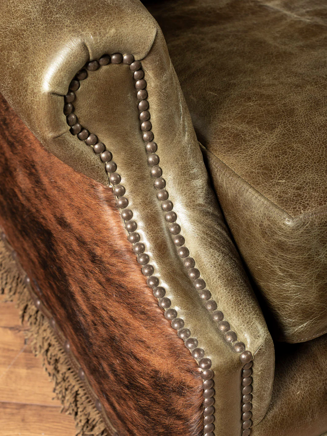 Pine Ridge Architect Leather Swivel Chair - Image 4