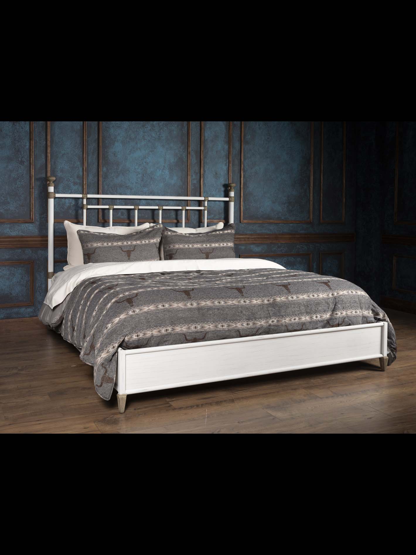 Prairie Manor Forged Iron Bed