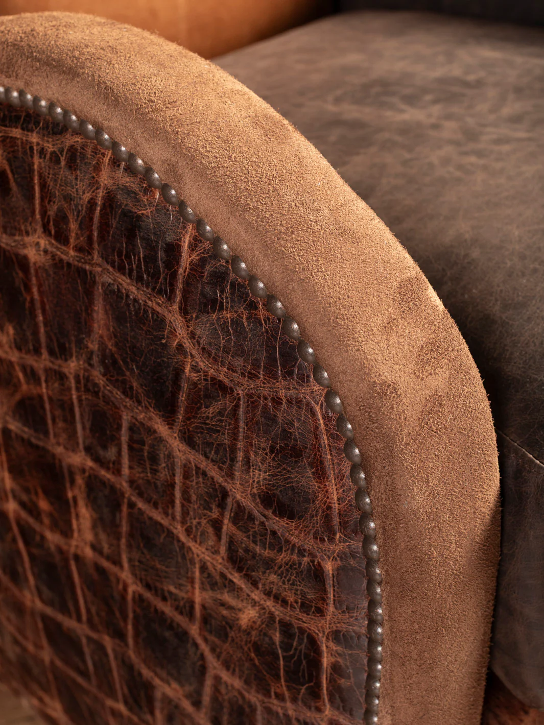 ProRodeo Leather Accent Chair - Image 7