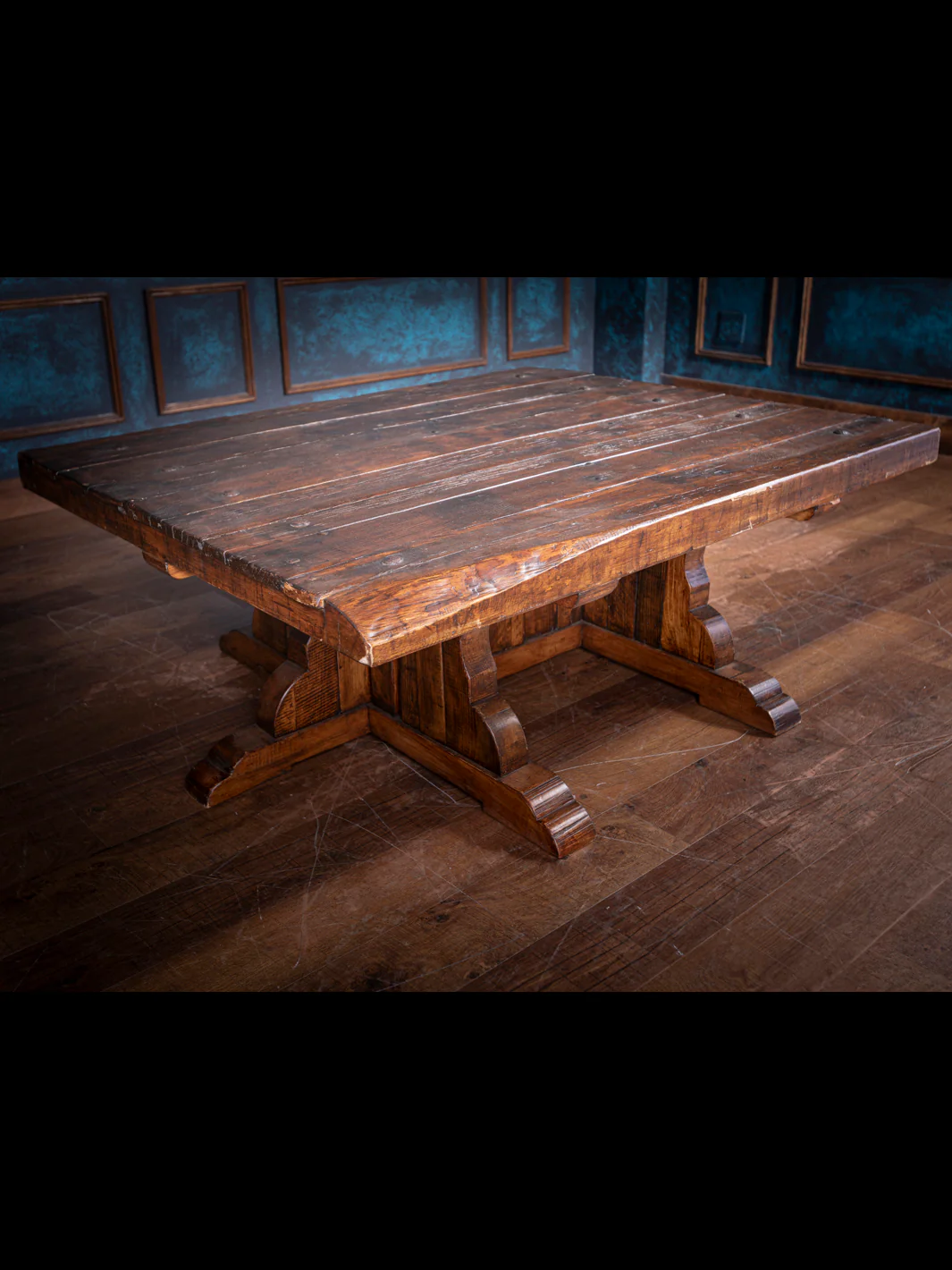 Ranch House Plank Wood Coffee Table