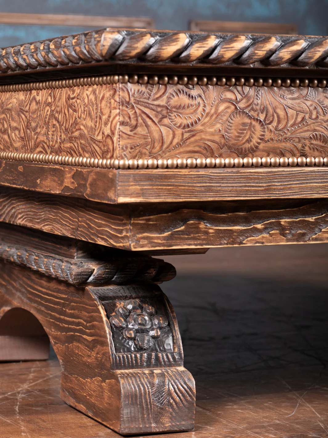 Saddle Ridge Shadow Box Coffee Table - Image 3