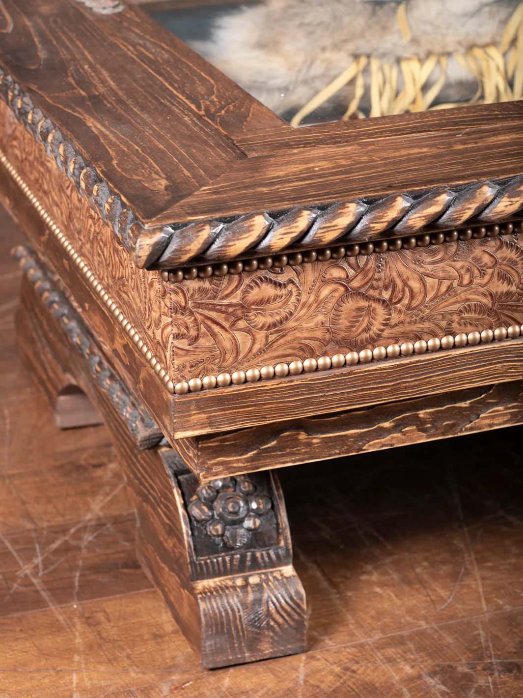 Saddle Ridge Shadow Box Coffee Table - Image 5