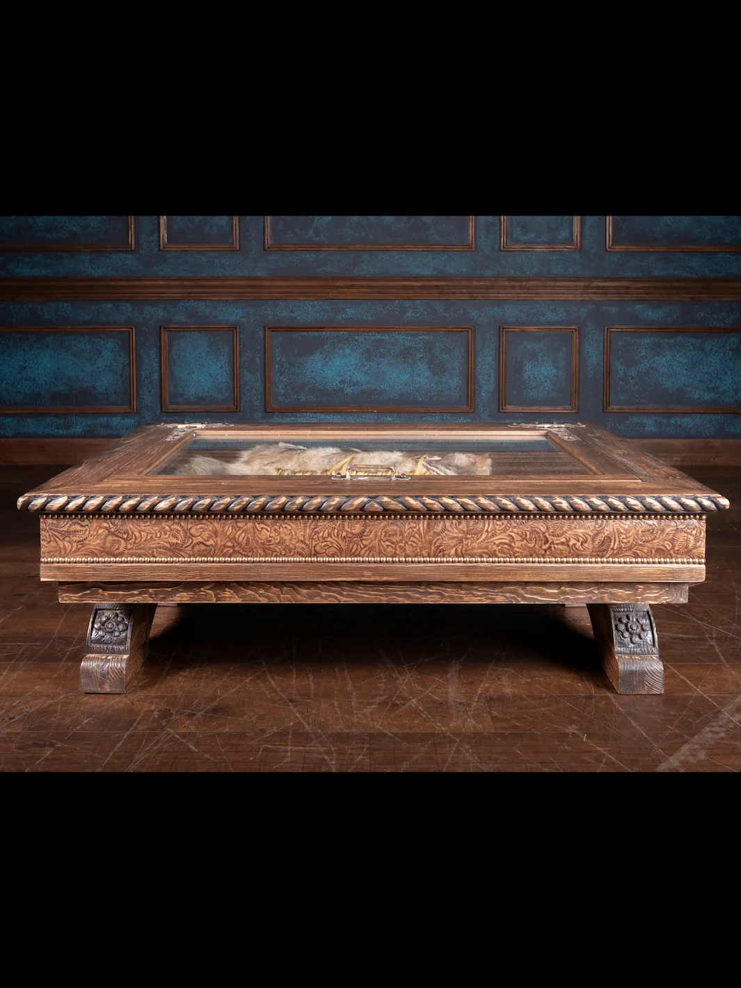 Saddle Ridge Shadow Box Coffee Table - Image 7