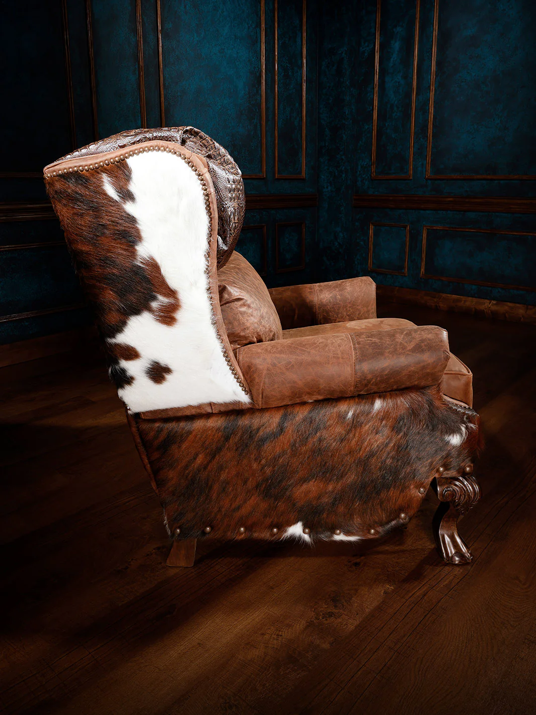 Santa Fe Ball & Claw Pushback Recliner - Image 4