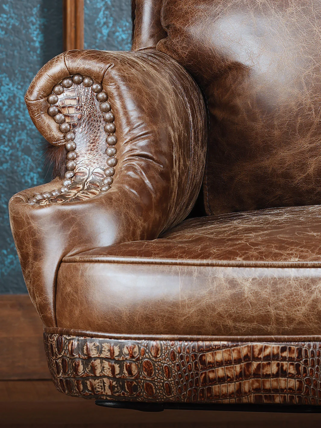 Santa Fe Western Desk Chair - Image 4
