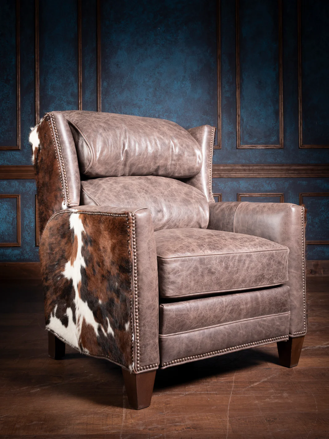 Santorini Ranch Leather Recliner