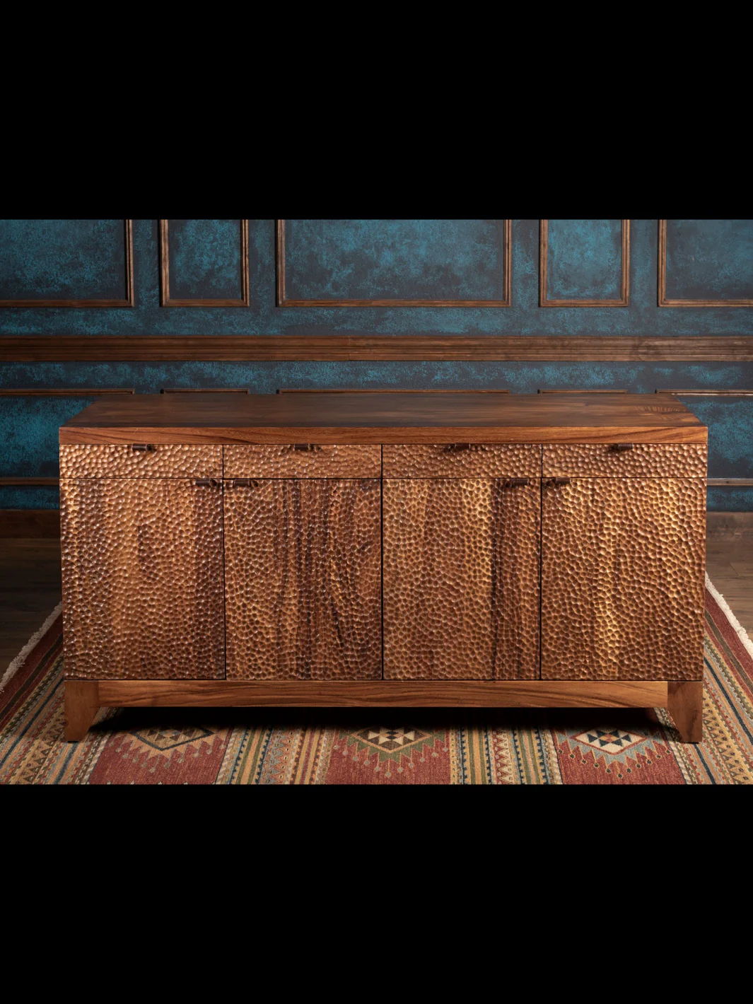 Sedona Grain Textured Panel Sideboard - Image 3