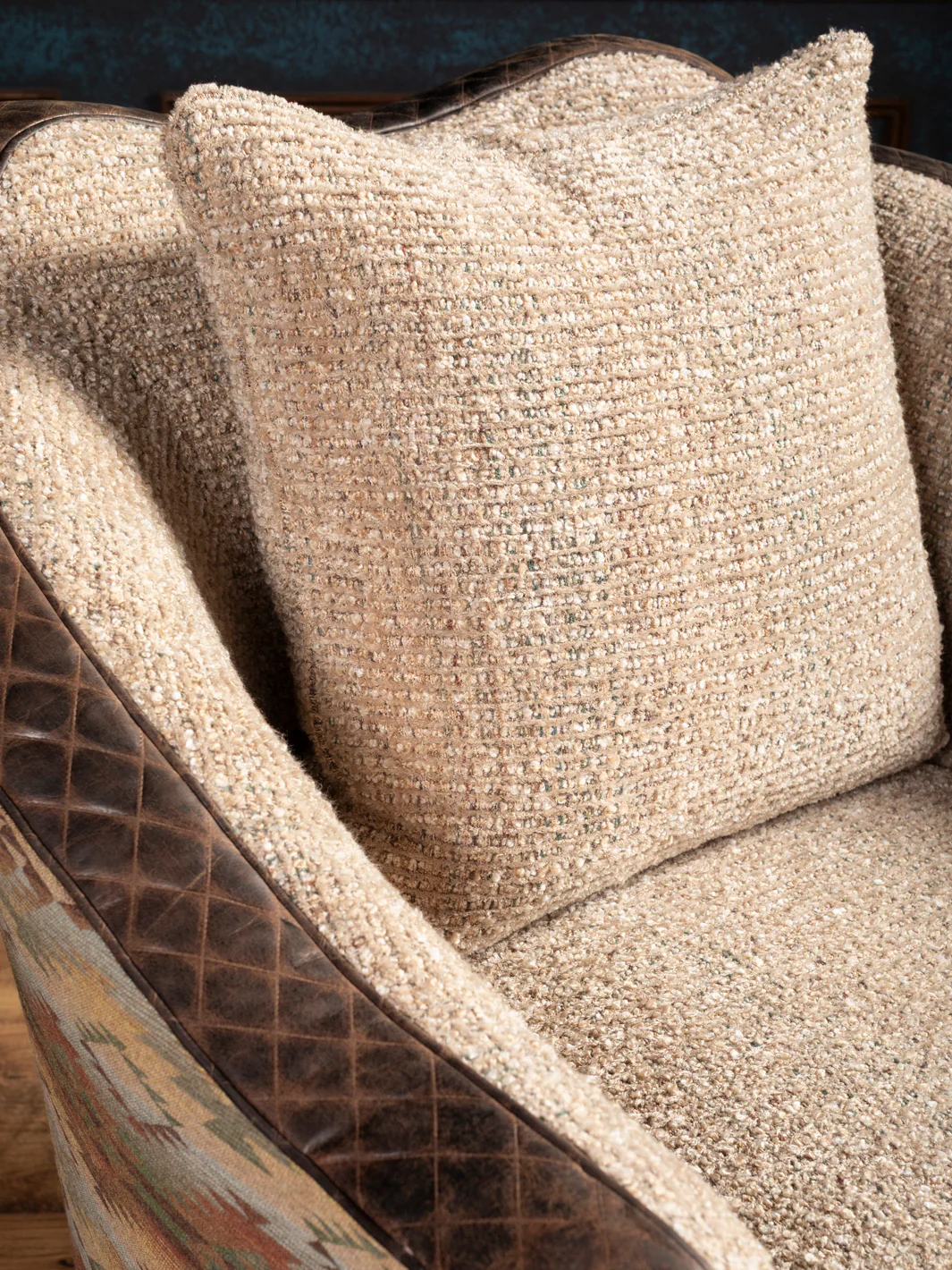 Southwest Luxe Swivel Chair - Image 3