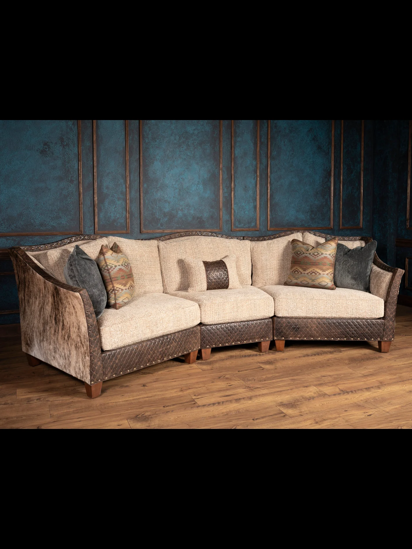 Southwest Luxe Western Sectional Sofa - Image 6