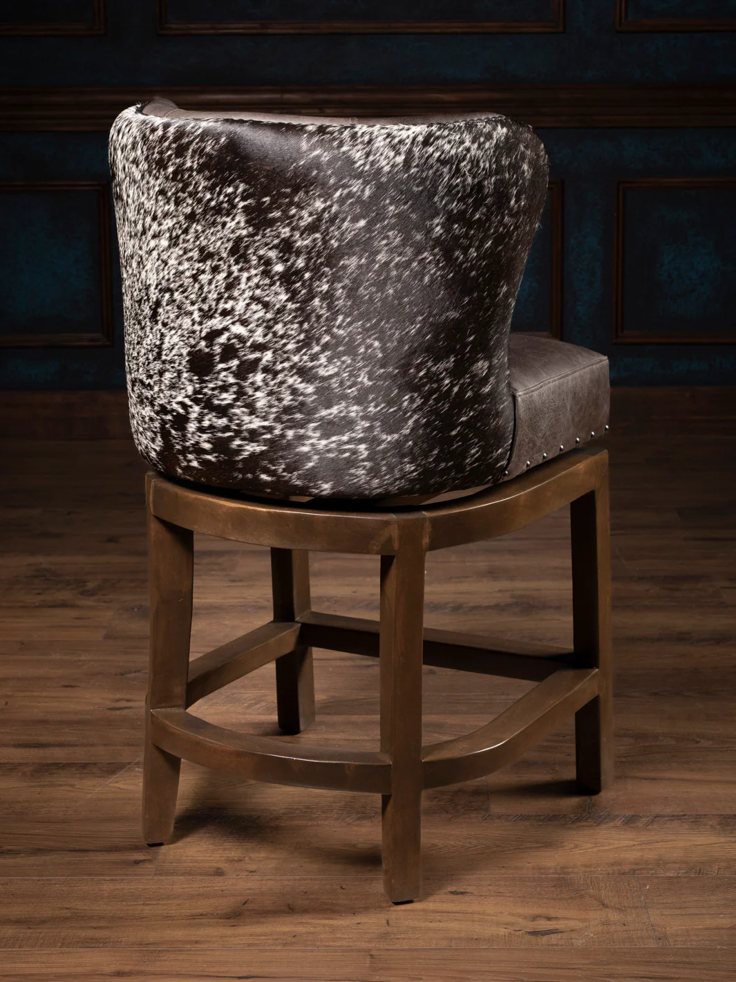 Speckled Saddleback Leather Bar Stool - Image 2