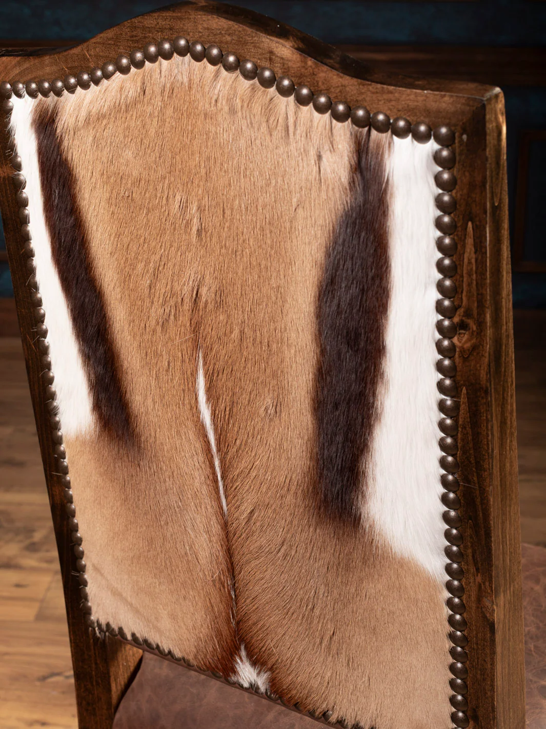 Springbok Side Leather Dining Chair - Image 4