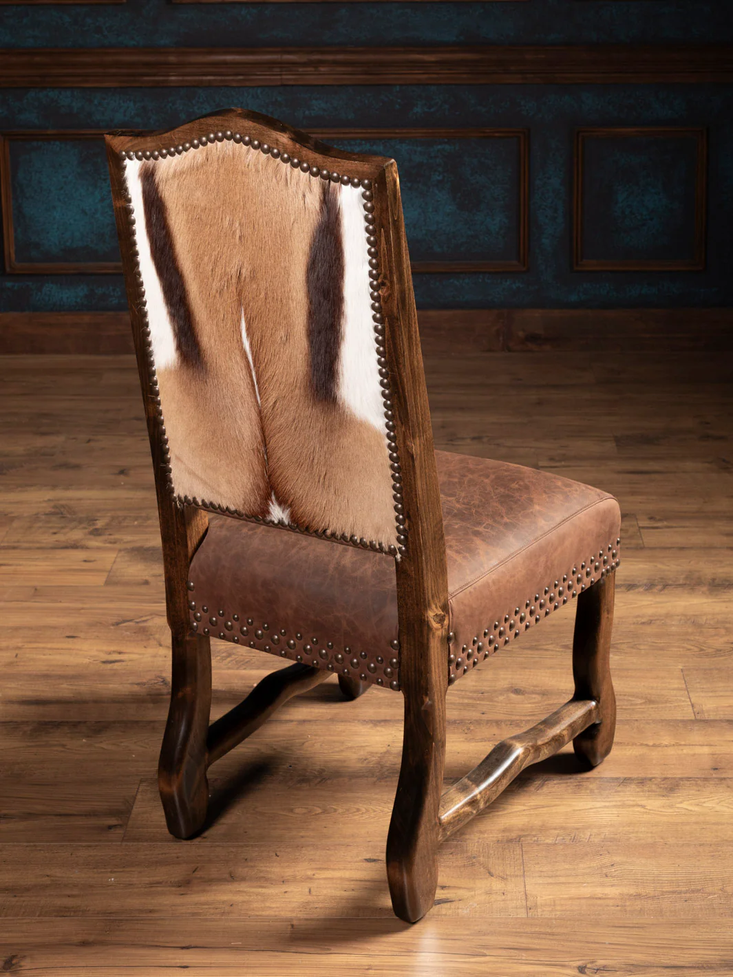 Springbok Side Leather Dining Chair - Image 7