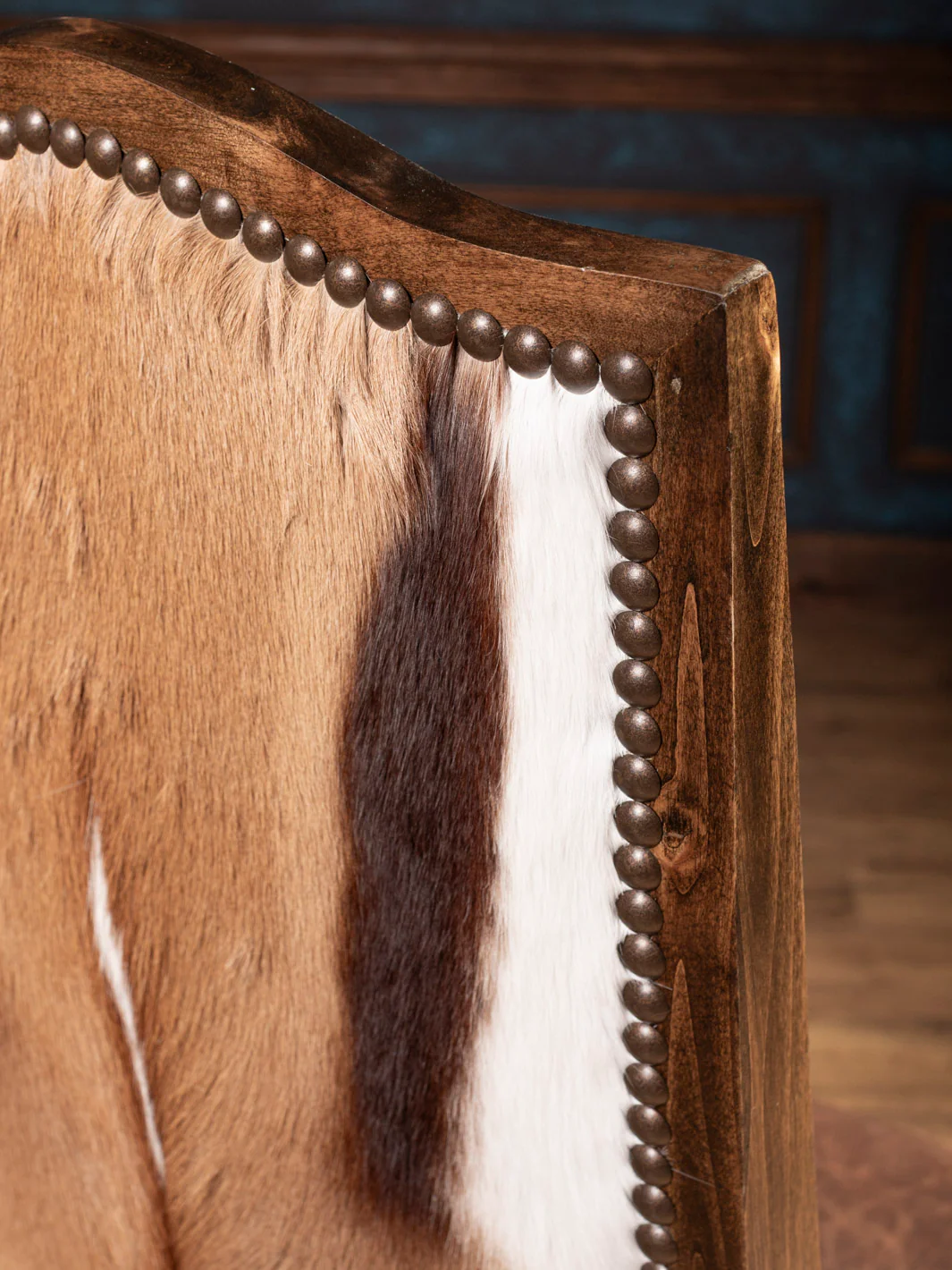 Springbok Side Leather Dining Chair - Image 9