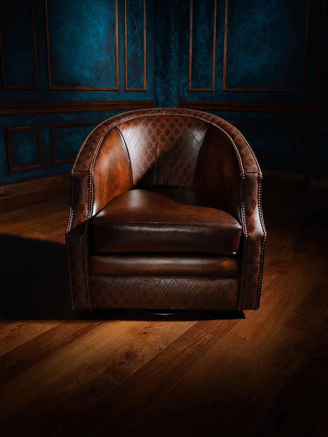 Super Cowboy Western Swivel Chair - Image 5