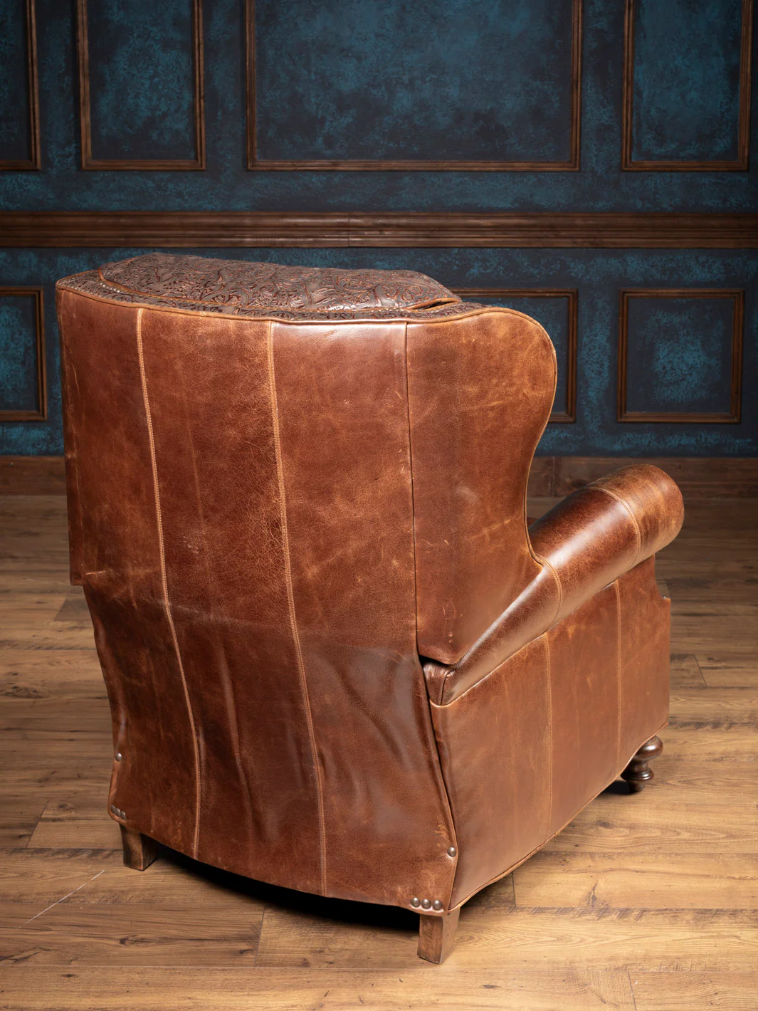 Texas Luxe Leather Bronco Recliner - Image 2