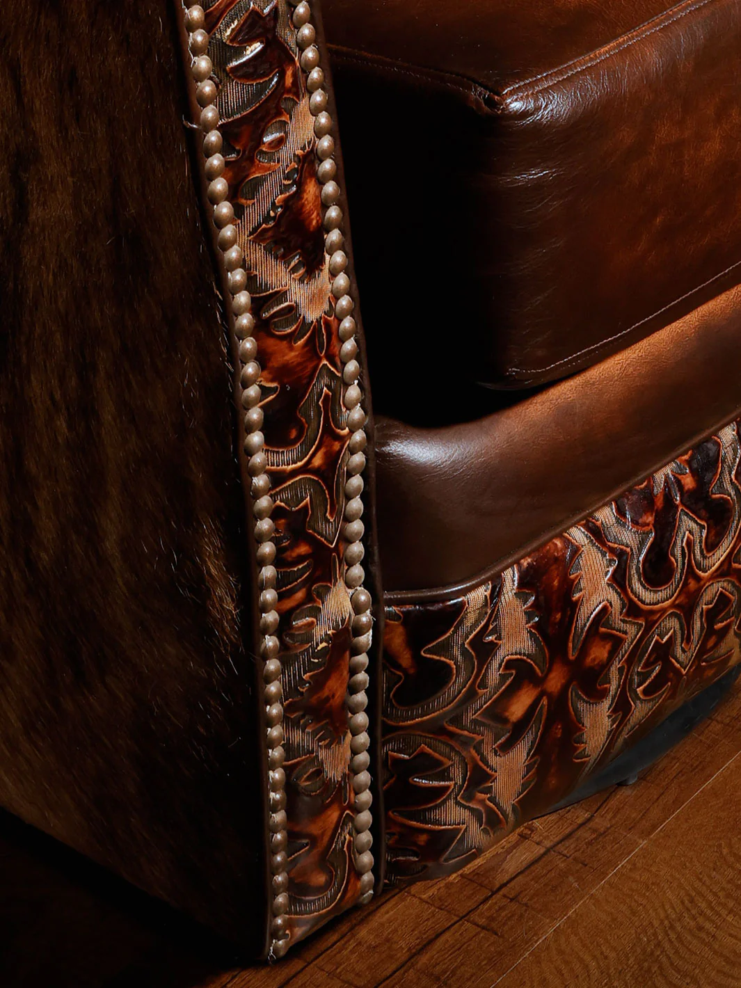 Texas Thunder Western Swivel Chair - Image 6