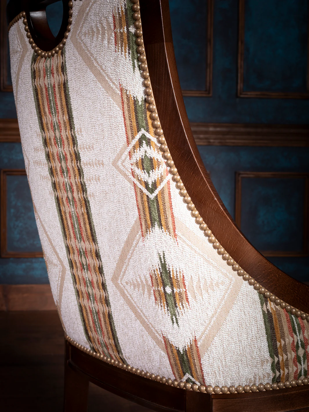Trail Ride Leather Dining Chair - Image 4