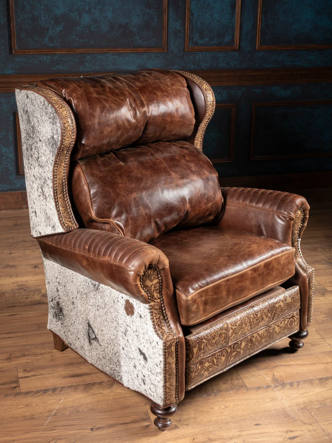 Bandera Leather Recliner - Image 6