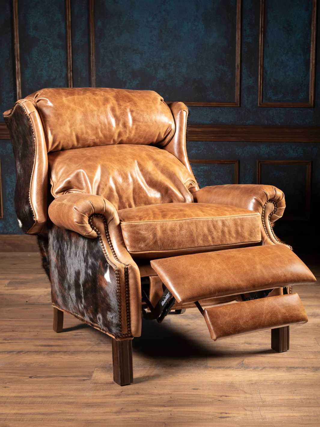 Brindle Ridge Leather Recliner - Image 5
