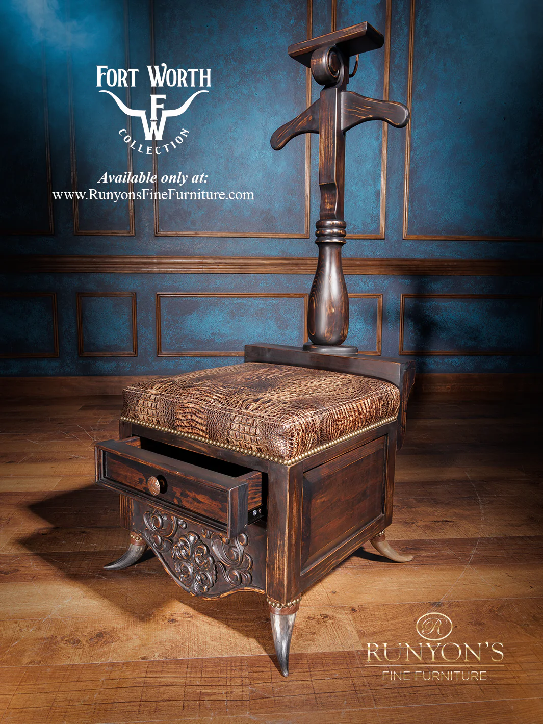 Western Lockhart Leather Valet - Image 3