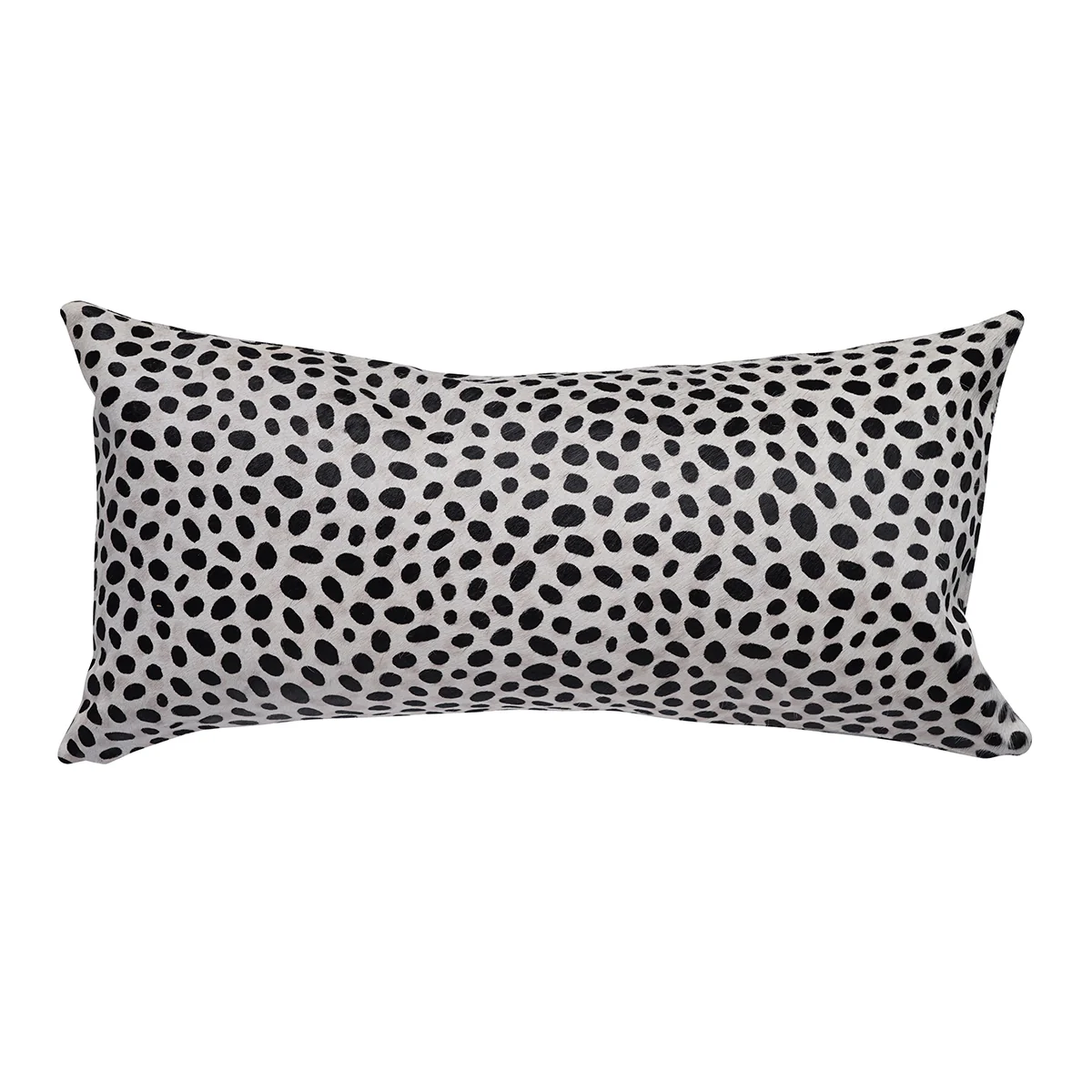 White Cheetah Print Pillow - Image 2